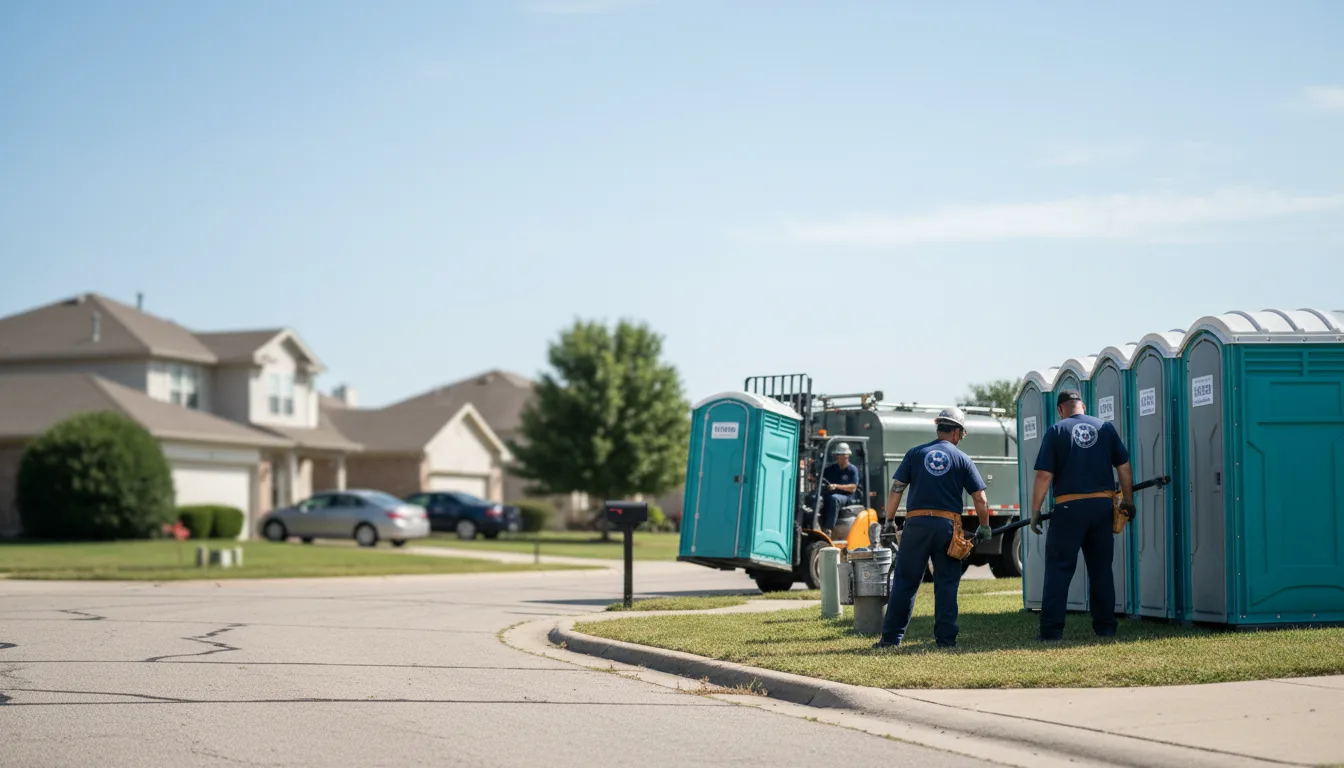 Porta Potty Rental in East Lynne, MO near me